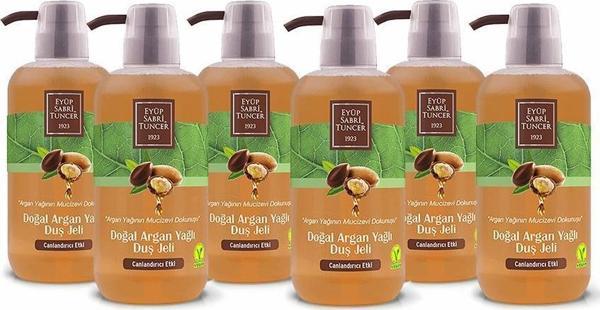 Düvenci Toptan Eyüp Sabri Tuncer Argan Yağlı Duş Jeli Seti 6' lı Paket - Image 1