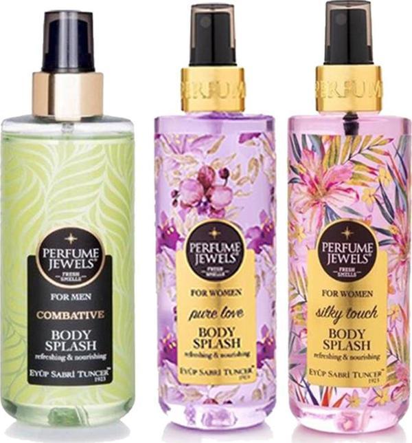 Düvenci Toptan Eyüp Sabri Tuncer Body Splash Seti 3' lü Paket Model 127 - Image 1