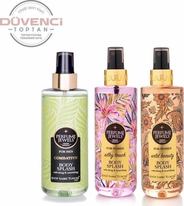 Düvenci Toptan Eyüp Sabri Tuncer Body Splash Seti 3' lü Paket Model 128 - Image 1