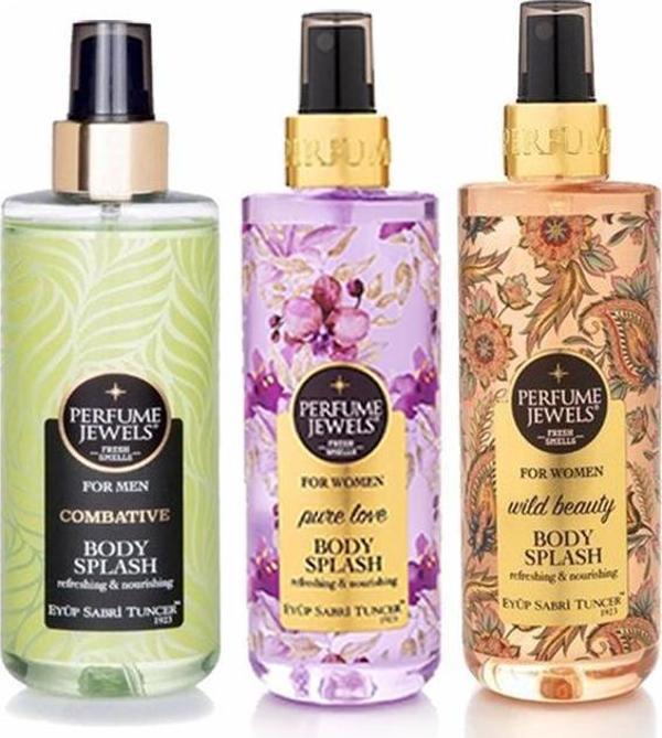 Düvenci Toptan Eyüp Sabri Tuncer Body Splash Seti 3' lü Paket Model 131 - Image 1