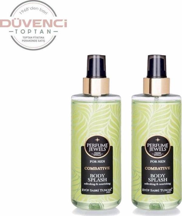 Düvenci Toptan Eyüp Sabri Tuncer Pj Body Splash Combative 250 ml 2' li Paket - Image 1