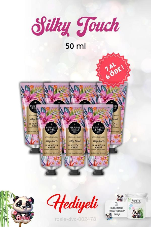 Eyüp Sabri Tuncer 7 AL 6 ÖDE El Ve Vücut Kremi Silky Touch Tüp 50 Ml ve Rosie - Image 1