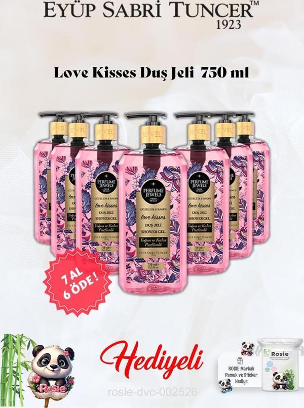 Eyüp Sabri Tuncer 7 AL 6 ÖDE Love Kisses Duş Jeli ve Rosie Hediye - Image 1