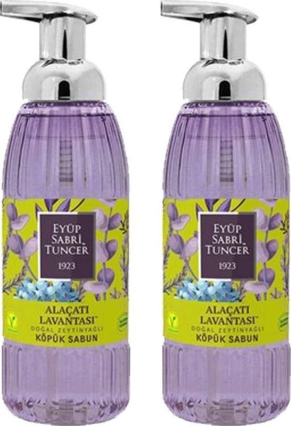 Eyüp Sabri Tuncer Alaçatı Lavantası Köpük Sabun 500 ml x 2 - Image 1