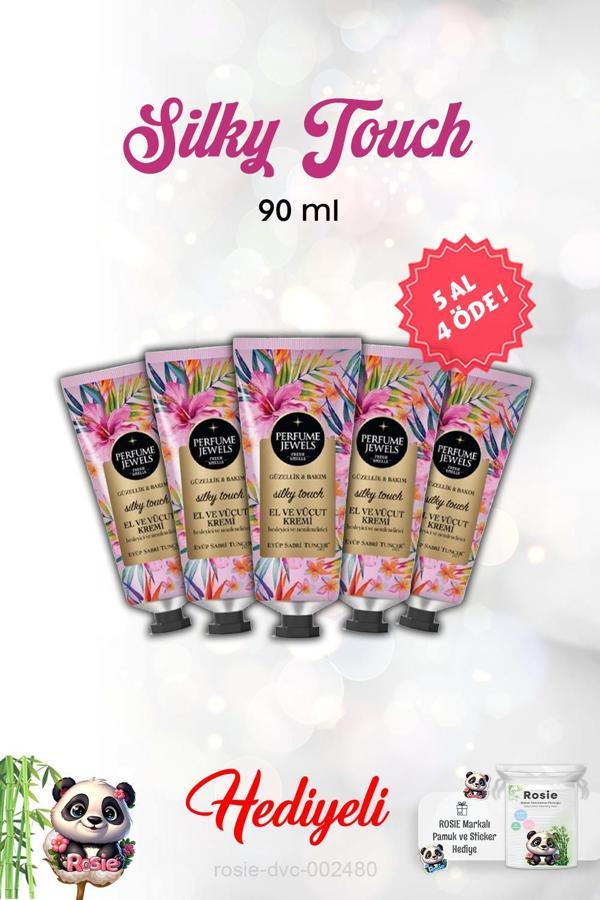 El Ve Vücut Kremi Silky Touch 50 Ml 5 AL 4 ÖDE ve Rosie - Image 1