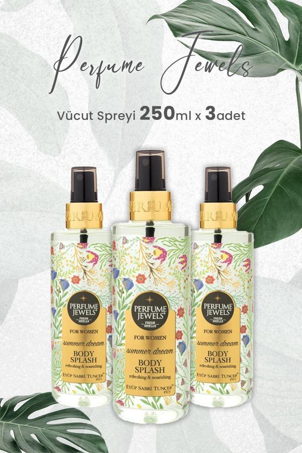Eyüp Sabri Tuncer Body Splash Summer Dream 250 ml x 3 Adet - Image 1