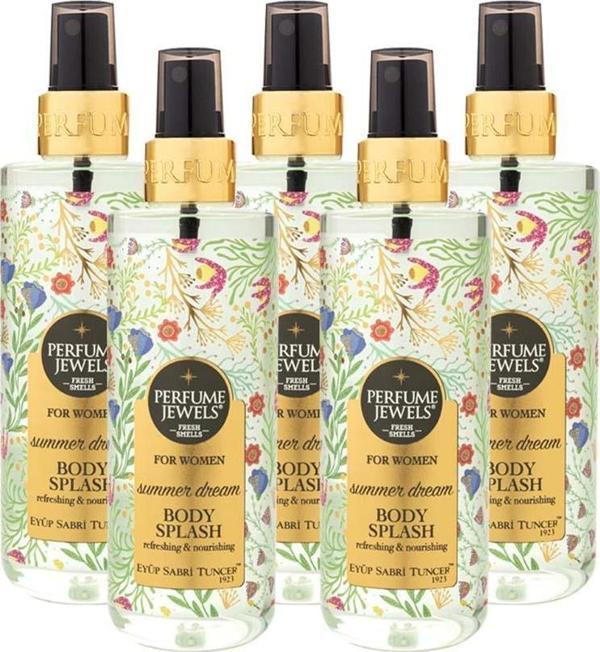 Eyüp Sabri Tuncer Body Splash Summer Dream 250 ml X 5 - Image 1