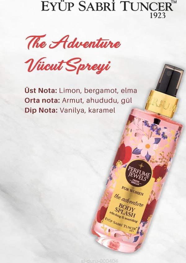 4 AL 3 ÖDE Eyüp Sabri Tuncer Vücut Spreyi Adventure 250 ml, Pamuk Hediyeli - Image 1