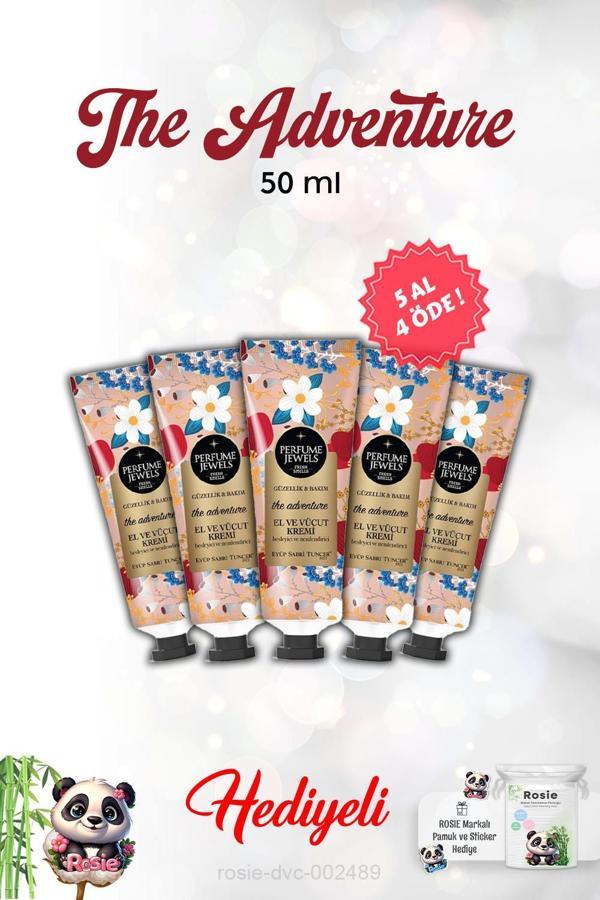 5 AL 4 ÖDE The Adventure El Ve Vücut Kremi 50 Ml ve Rosie - Image 1