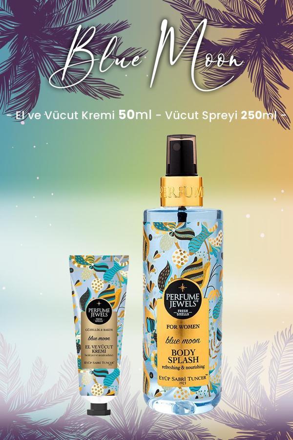Eyüp Sabri Tuncer Blue Moon Vücut Spreyi 250 ml ve Krem 50 ml - Image 1