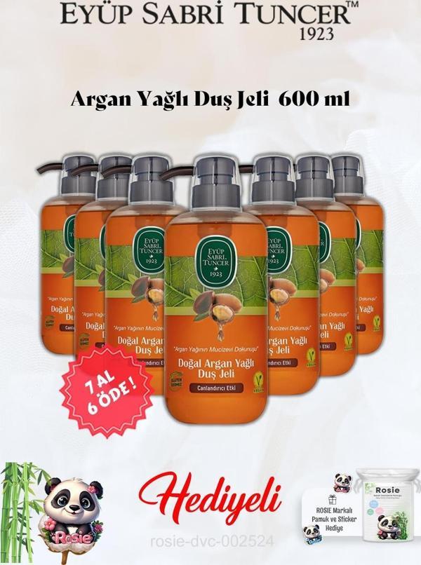 7 AL 6 ÖDE Argan Yağlı Duş Jeli Eyüp Sabri Tuncer ve Rosie Hediye - Image 1