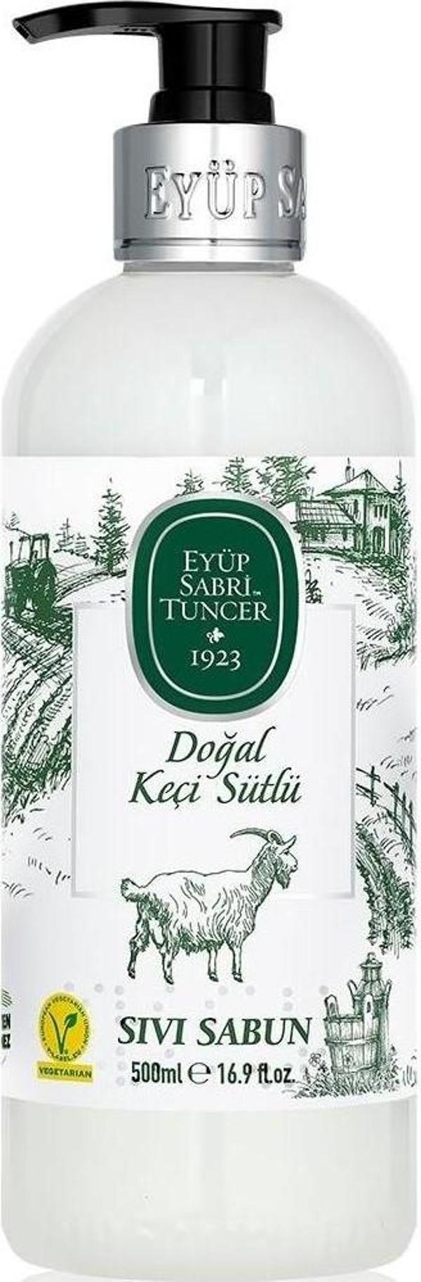 Eyüp Sabri Tuncer Doğal Keçi Sütlü Sıvı Sabun 500 Ml - Image 1