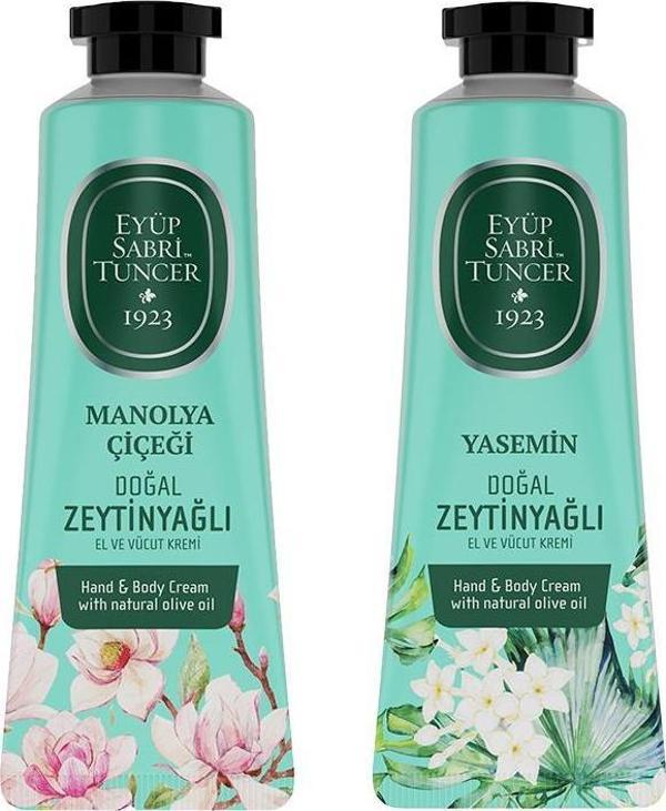 Eyüp Sabri Tuncer El ve Vücut Kremi Manolya Çiçeği ve Yasemin 50 ml - Image 1