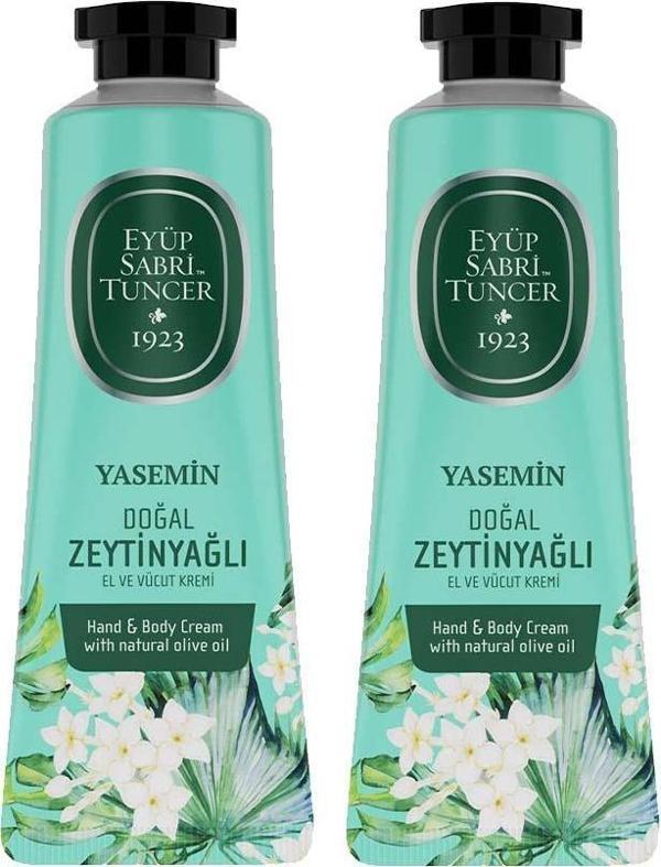 Eyüp Sabri Tuncer El ve Vücut Kremi Yasemin 50 ml x 2 - Image 1