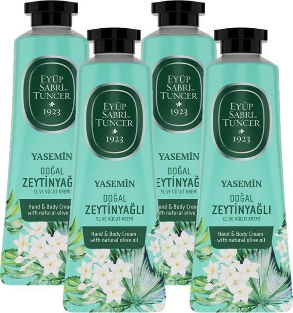 Eyüp Sabri Tuncer El ve Vücut Kremi Yasemin 50 ml x 4 - Image 1