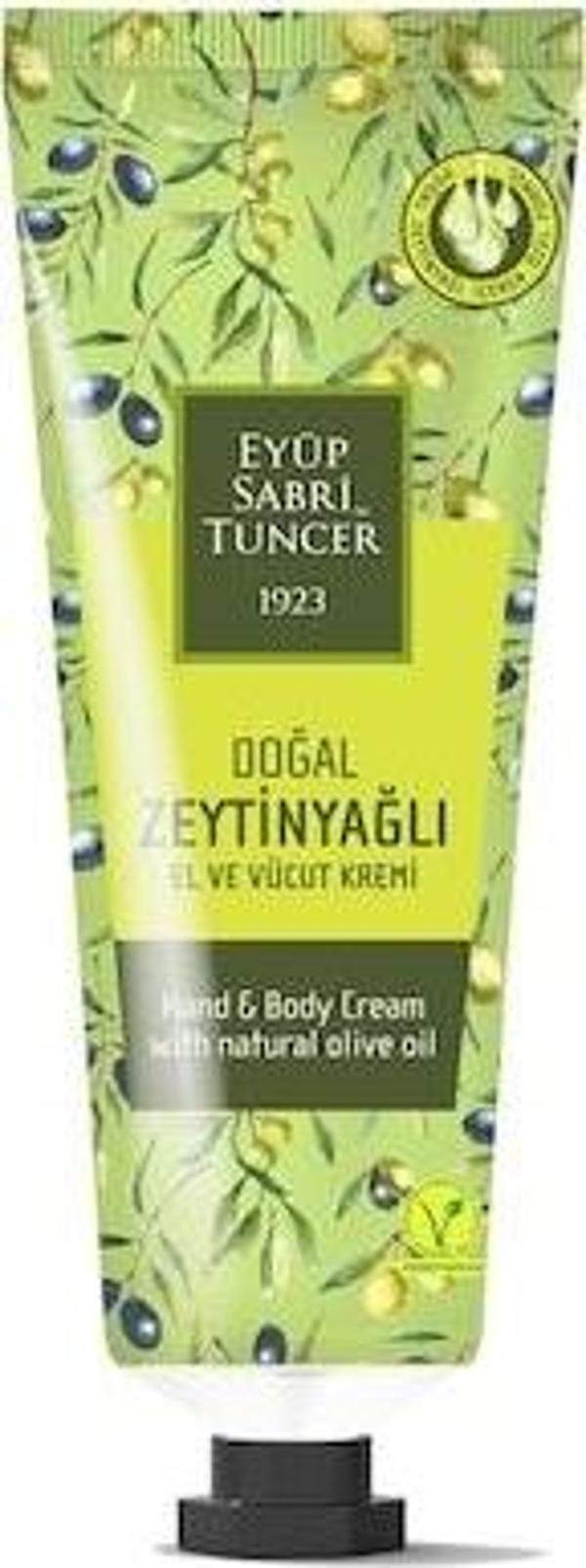 Eyüp Sabri Tuncer Doğal Zeytinyağlı El Ve Vücut Kremi 50 Ml Tüp - Image 1