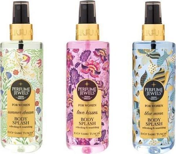 Eyüp Sabri Tuncer Kadınlar İçin Vücut Spreyi Summer Dream, Love Kisses, Blue Moon 250 ml - Image 1