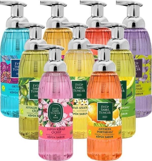 Eyüp Sabri Tuncer Köpük Sabun 9'lu Paket 500 ML - Image 1