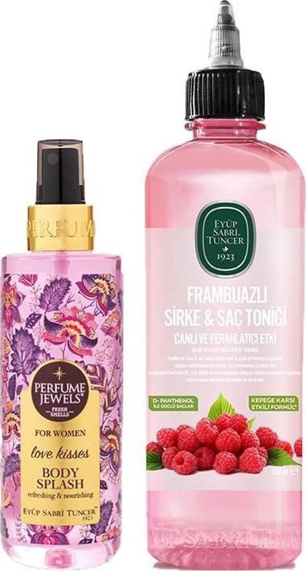 Eyüp Sabri Tuncer Frambuazlı Sirke & Saç Toniği 500 ml ve Vücut Spreyi - Image 1