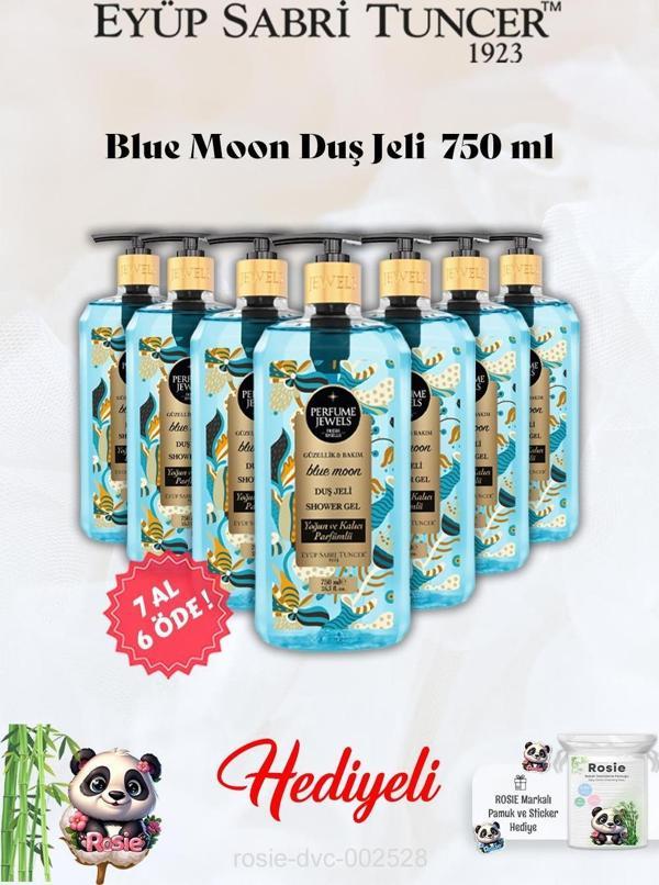 Blue Moon Duş Jeli Eyüp Sabri Tuncer 7 AL 6 ÖDE ve Rosie Hediye - Image 1