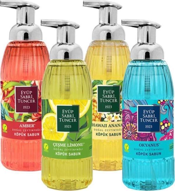 Eyüp Sabri Tuncer Limon, Okyanus, Amber, Ananas Köpük Sabun - Image 1