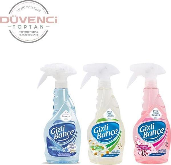 Eyüp Sabri Tuncer Gizli Bahçe Oda Kokusu Okyanus Ferahlığı, Japon Kiraz Çiçeği, Bahar Tazeliği 500 ml - Image 1