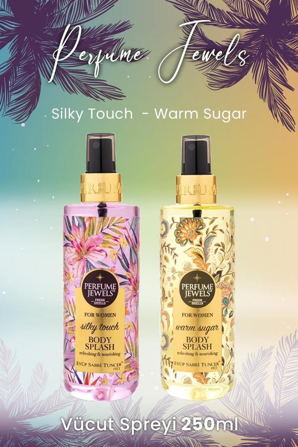Eyüp Sabri Tuncer Pj Body Splash Silky Touch 250 ml ve Warm Sugar 250 ml - Image 1