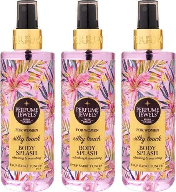 Eyüp Sabri Tuncer Pj Body Splash Silky Touch 250 ml X 3 - Image 1