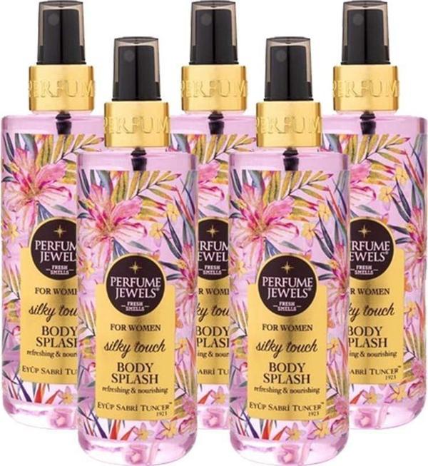 Eyüp Sabri Tuncer Pj Body Splash Silky Touch 250 ml X 5 - Image 1