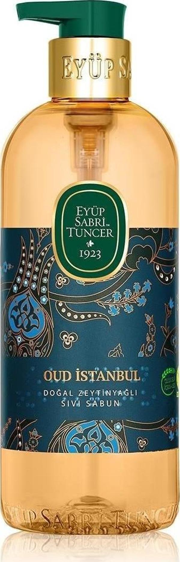 Eyüp Sabri Tuncer Oud Istanbul Doğal Zeytinyağlı Sıvı Sabun 500 Ml - Image 1