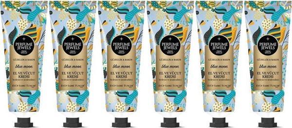 Eyüp Sabri Tuncer Perfume Jewels Blue Moon El ve Vücut Kremi 50 ML  x 6 Adet - Image 1