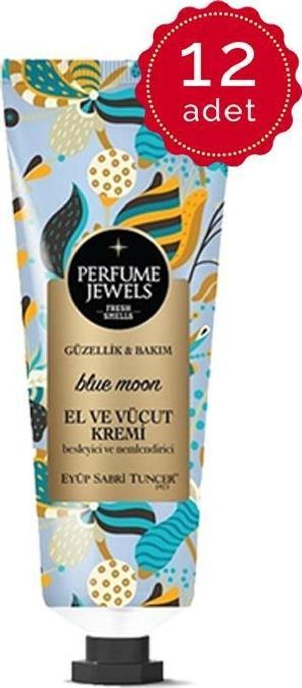 Eyüp Sabri Tuncer Perfume Jewels Blue Moon El ve Vücut Kremi 50 ML x 12 Adet - Image 1