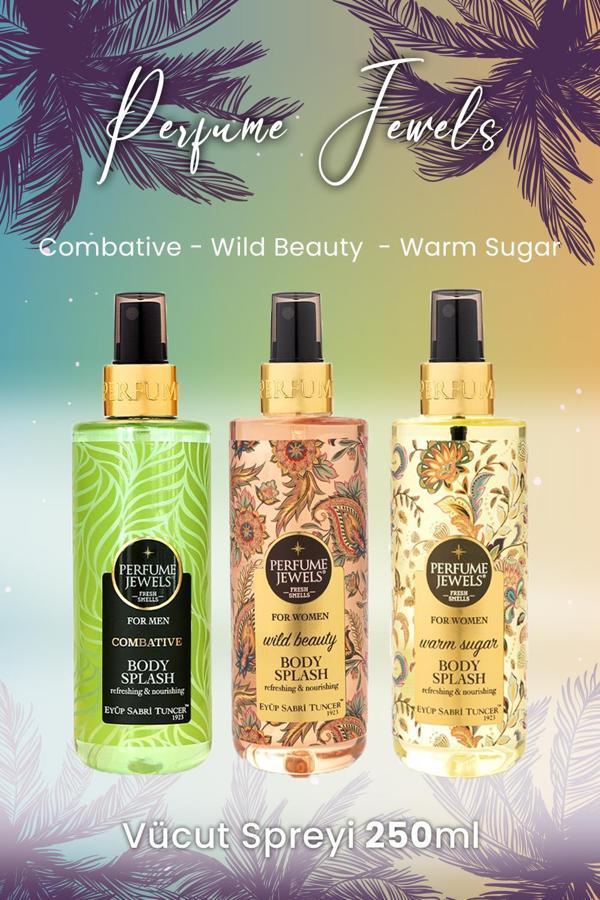 Eyüp Sabri Tuncer Vücut Spreyi Combative,Wild Beauty ve Warm Sugar - Image 1