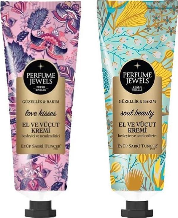 Eyüp Sabri Tuncer Perfume Jewels Love Kisses ve Soul Beauty El Kremi 50ML - Image 1