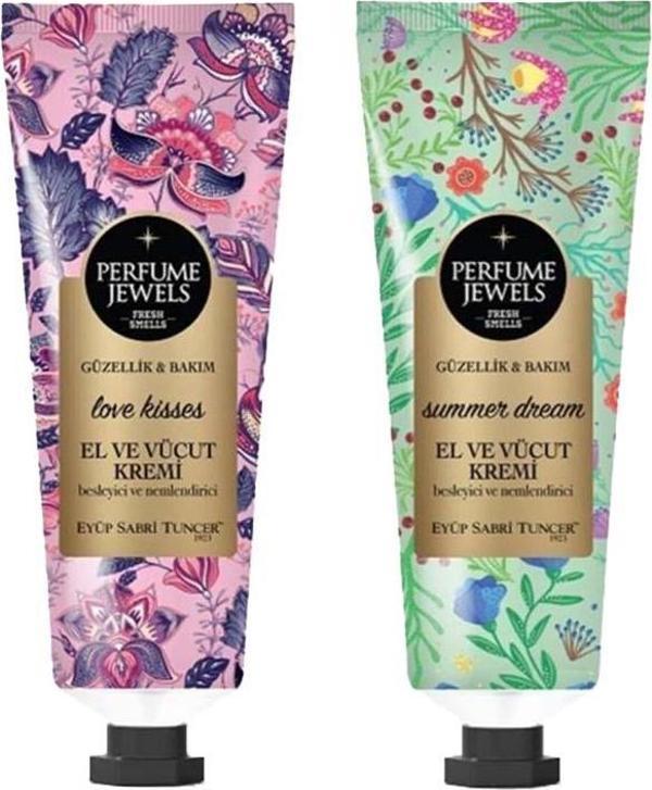 Eyüp Sabri Tuncer Perfume Jewels Love Kisses ve Summer Dream El Kremi 50ML - Image 1