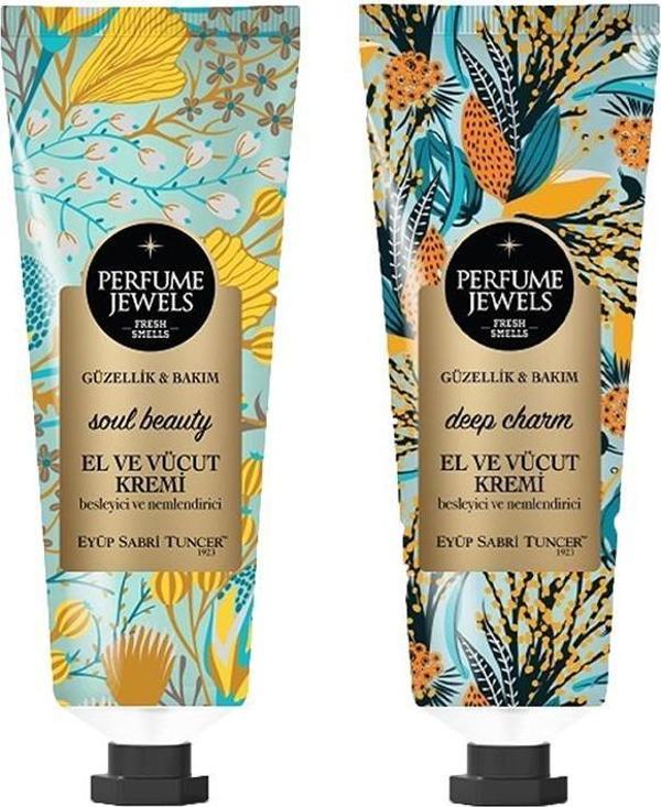 Eyüp Sabri Tuncer Perfume Jewels Soul Beauty ve Deep Charm El ve Vücut Kremi 50 ml - Image 1