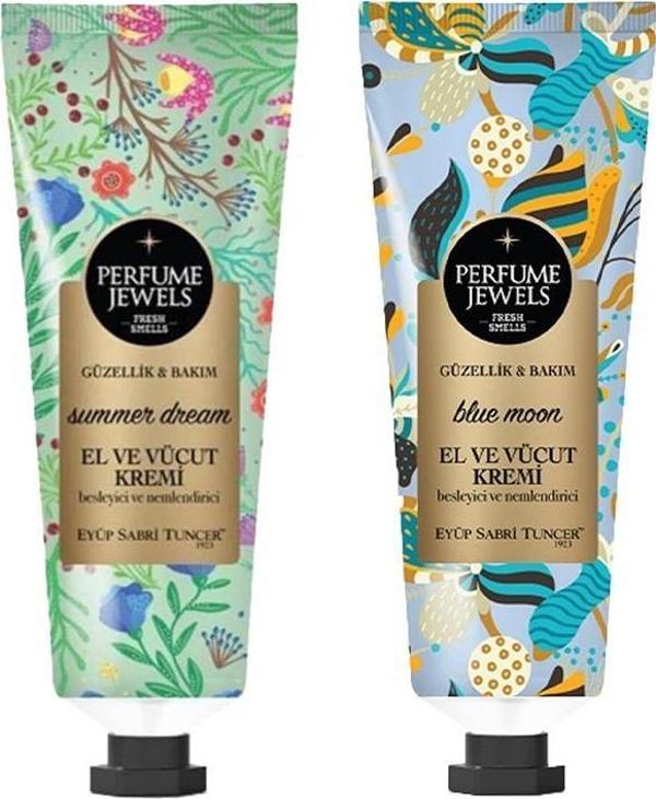 Eyüp Sabri Tuncer Perfume Jewels Summer Dream ve Blue Moon El Kremi 50ML - Image 1