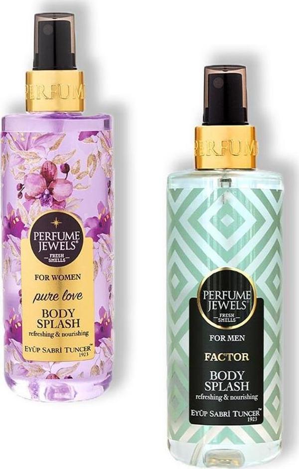 Eyüp Sabri Tuncer Vücut Spreyi Pure Love ve Factor 250 ml - Image 1