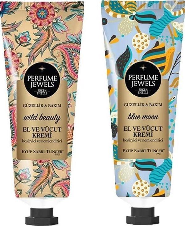 Eyüp Sabri Tuncer Perfume Jewels Wild Beauty ve Blue Moon El Kremi 50ML - Image 1