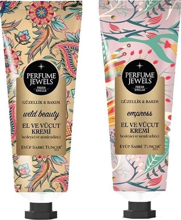 Eyüp Sabri Tuncer Perfume Jewels Wild Beauty ve Empress El Kremi 50ML - Image 1