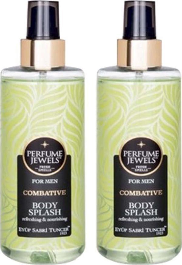 Eyüp Sabri Tuncer Pj Body Splash Combative Erkek 250 ml X 2 - Image 1