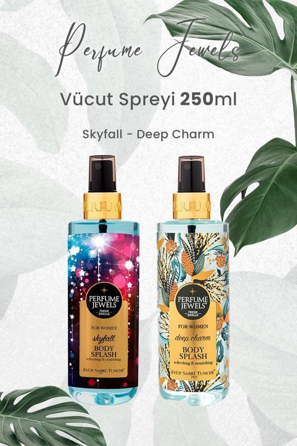 Eyüp Sabri Tuncer Vücut Spreyi Skyfall 250 ml ve Deep Charm 250 ml - Image 1