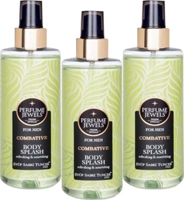 Eyüp Sabri Tuncer Pj Body Splash Combative Erkek 250 ml X 3 - Image 1