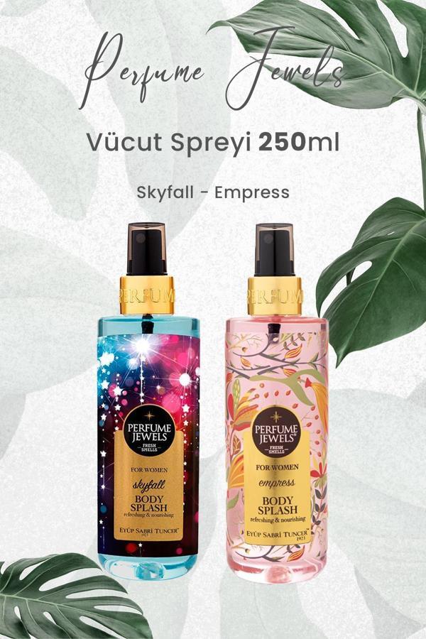 Eyüp Sabri Tuncer Vücut Spreyi Skyfall 250 ml ve Empress 250 ml - Image 1