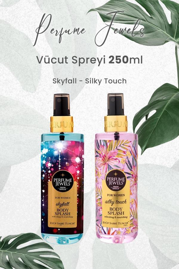 Eyüp Sabri Tuncer Vücut Spreyi Skyfall 250 ml ve Silky Touch 250 ml - Image 1