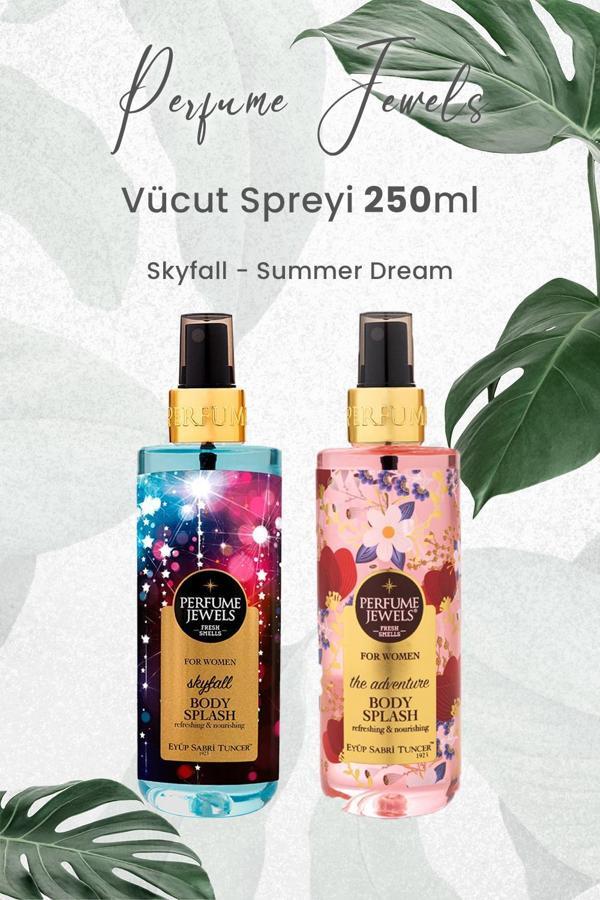 Eyüp Sabri Tuncer Vücut Spreyi Skyfall 250 ml ve The Adventure 250 ml - Image 1