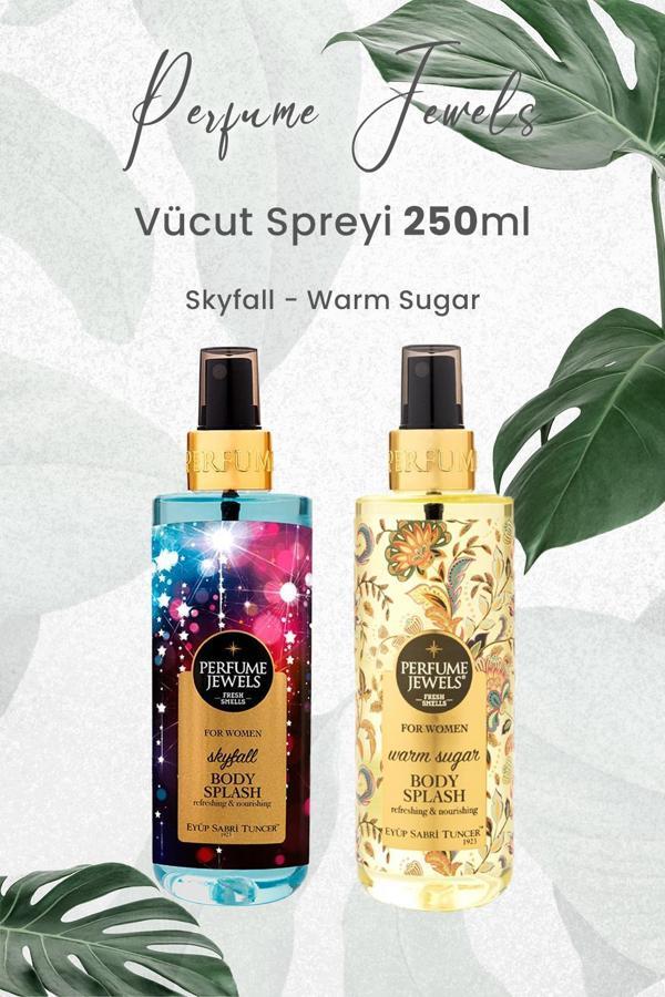 Eyüp Sabri Tuncer Vücut Spreyi Skyfall 250 ml ve Warm Sugar 250 ml - Image 1