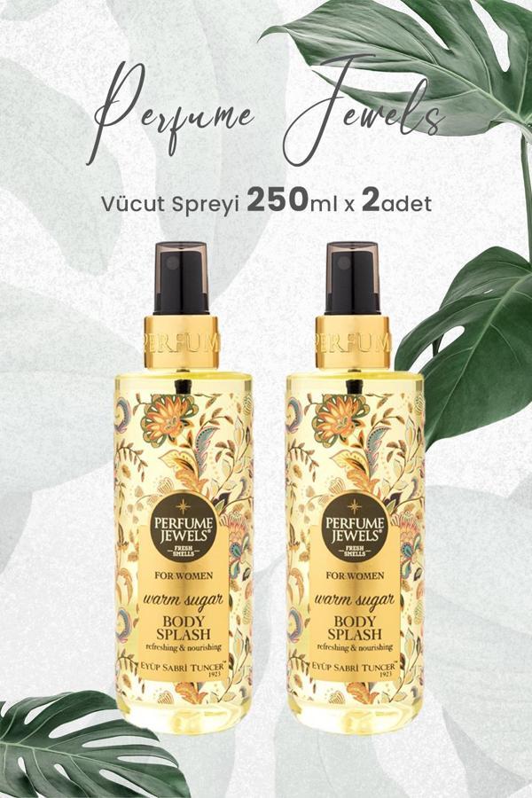 Eyüp Sabri Tuncer Pj Body Splash Warm Sugar 250 ml x 2 Adet - Image 1