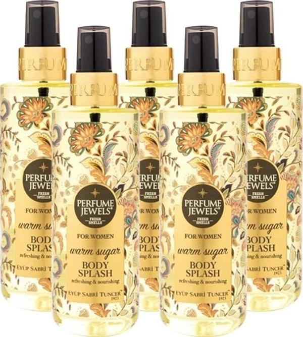 Eyüp Sabri Tuncer Pj Body Splash Warm Sugar 250 ml X 5 - Image 1