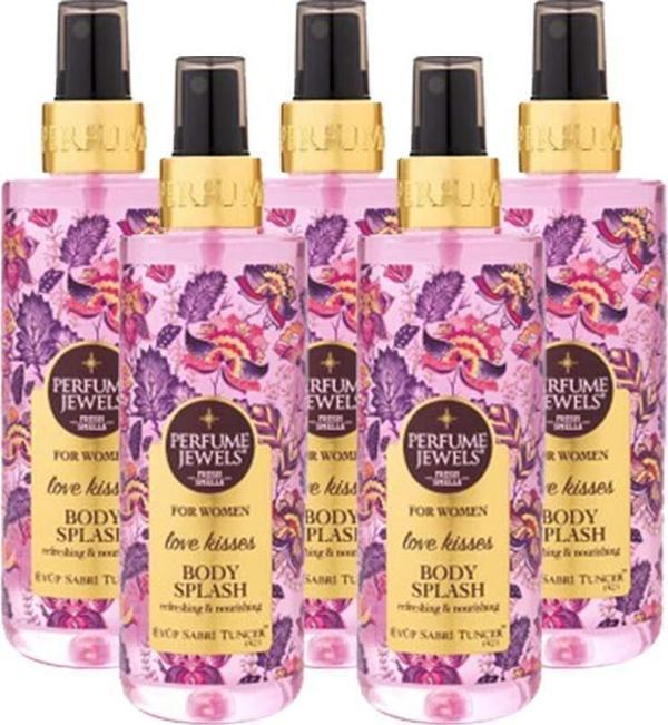 Eyüp Sabri Tuncer Pj Body Splash Love Kisses 250 ml X 5 - Image 1